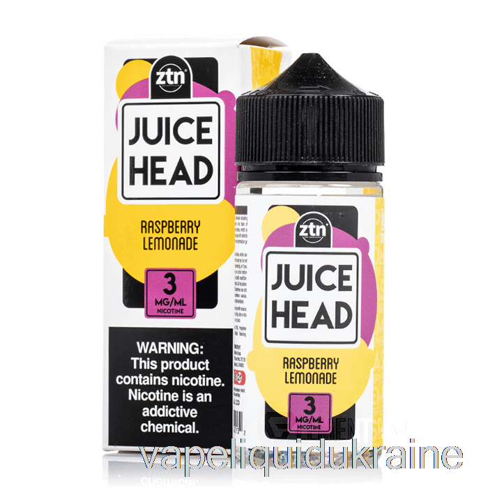 Vape Liquid Ukraine Raspberry Lemonade - Juice Head - 100mL 0mg